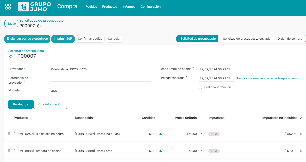 Gestiona tus procesos de compra de manera eficiente con Odoo Community Plus