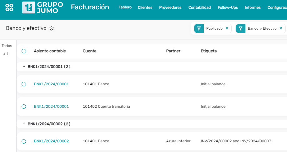 Administra tus cuentas bancarias y conciliaciones con Odoo Community Plus